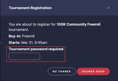 replay poker freeroll password.
